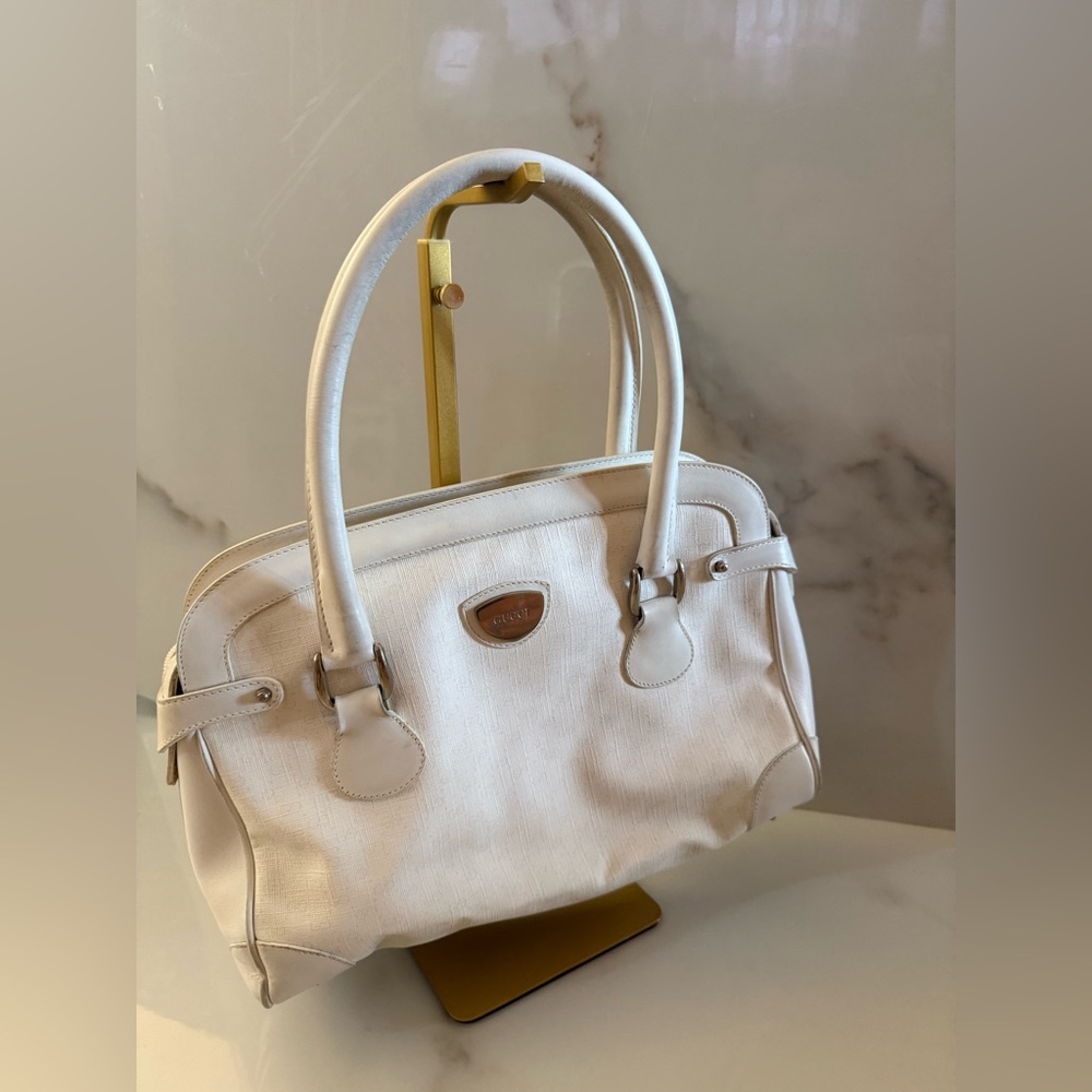 Gucci White Shoulder Bag